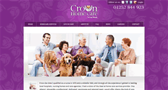 Desktop Screenshot of crown-homecare.com